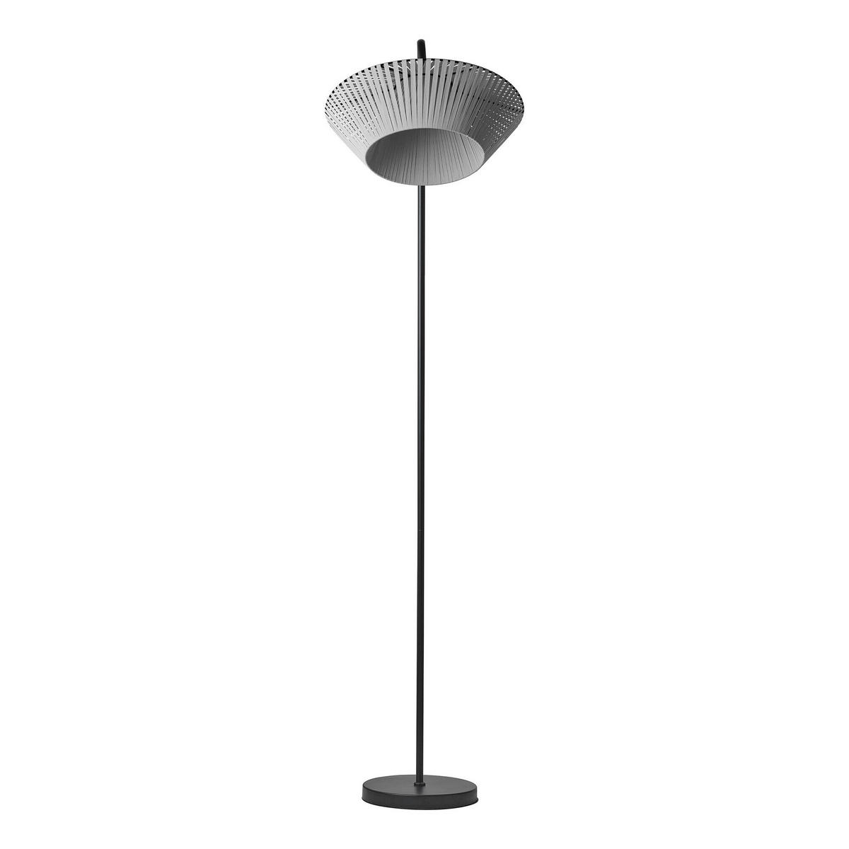 STEHLEUCHTE 40,5/56,8/164 cm   - Dunkelgrau, Basics, Textil/Metall (40,5/56,8/164cm) - Osram
