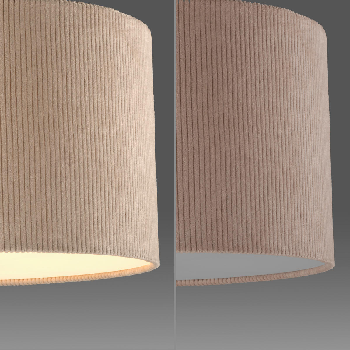 LED VISILICA    45/45/120 cm    - bež, Osnovno, drvo/metal (45/45/120cm)