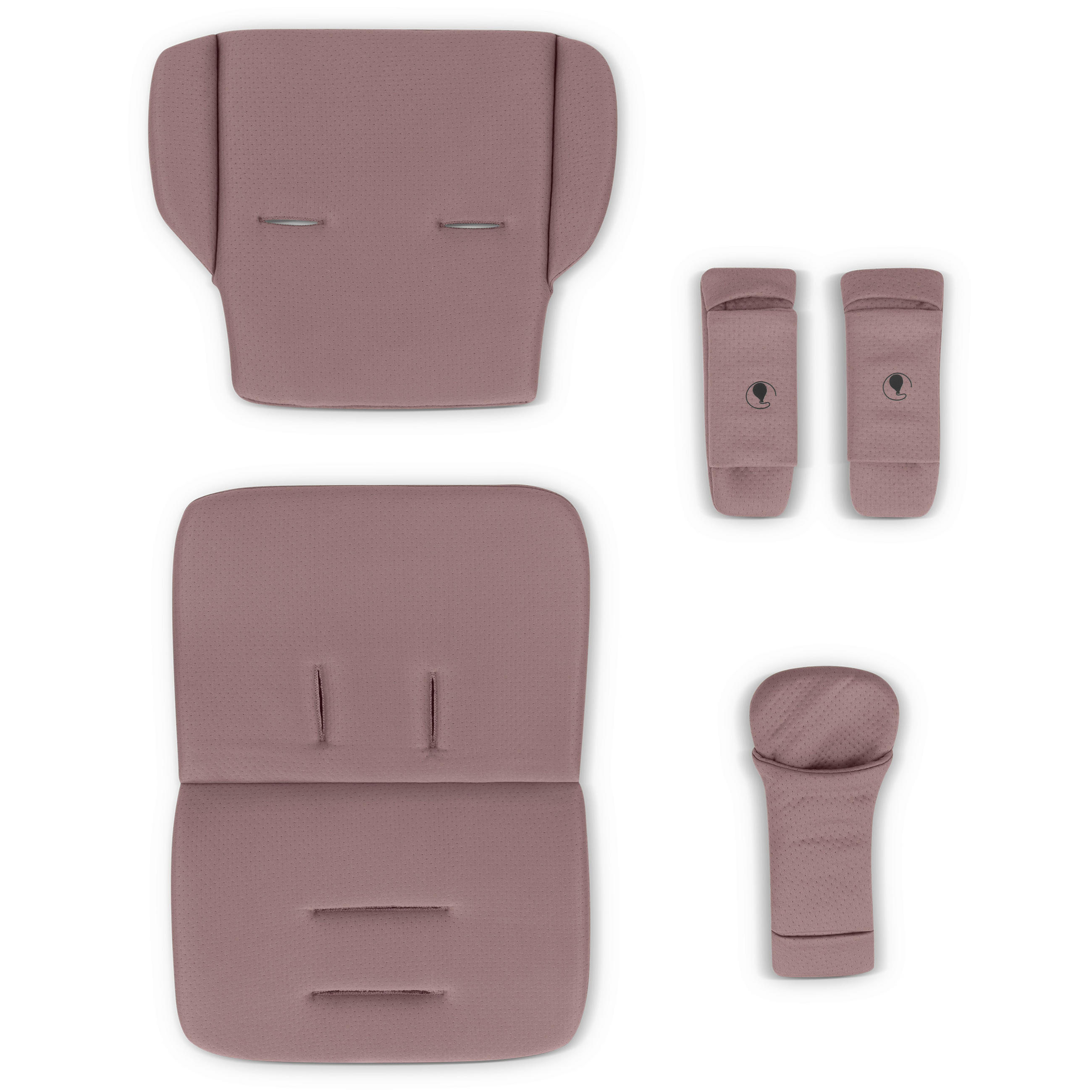 KINDERWAGENEINLAGE - Hellrosa, Basics (31,5/27/6,5cm) - ABC Design