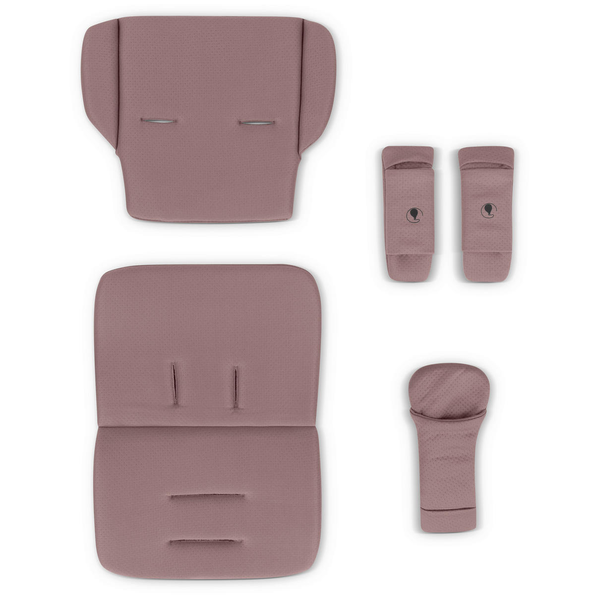 KINDERWAGENEINLAGE - Hellrosa, Basics (31,5/27/6,5cm) - ABC Design