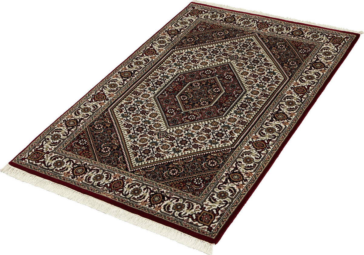 ORIENTÁLNÍ KOBEREC, 70/140 cm, hnědá, krémová - krémová/hnědá, Konvenční, textil (70/140cm) - Cazaris