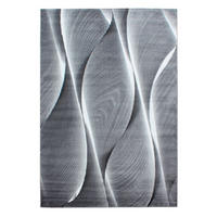 FLATVÄVD MATTA Parma  - svart, Design, textil (240/340cm) - Novel
