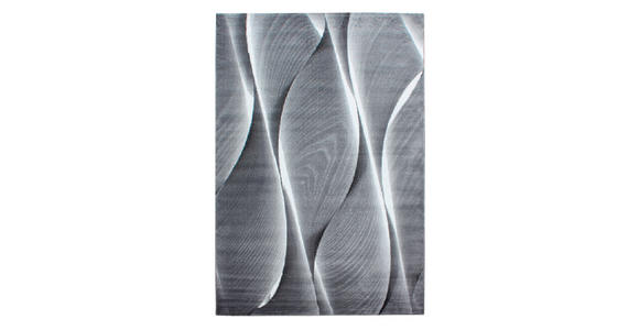 FLACHWEBETEPPICH 140/200 cm Parma Schwarz  - Schwarz, Design, Textil (140/200cm) - Novel