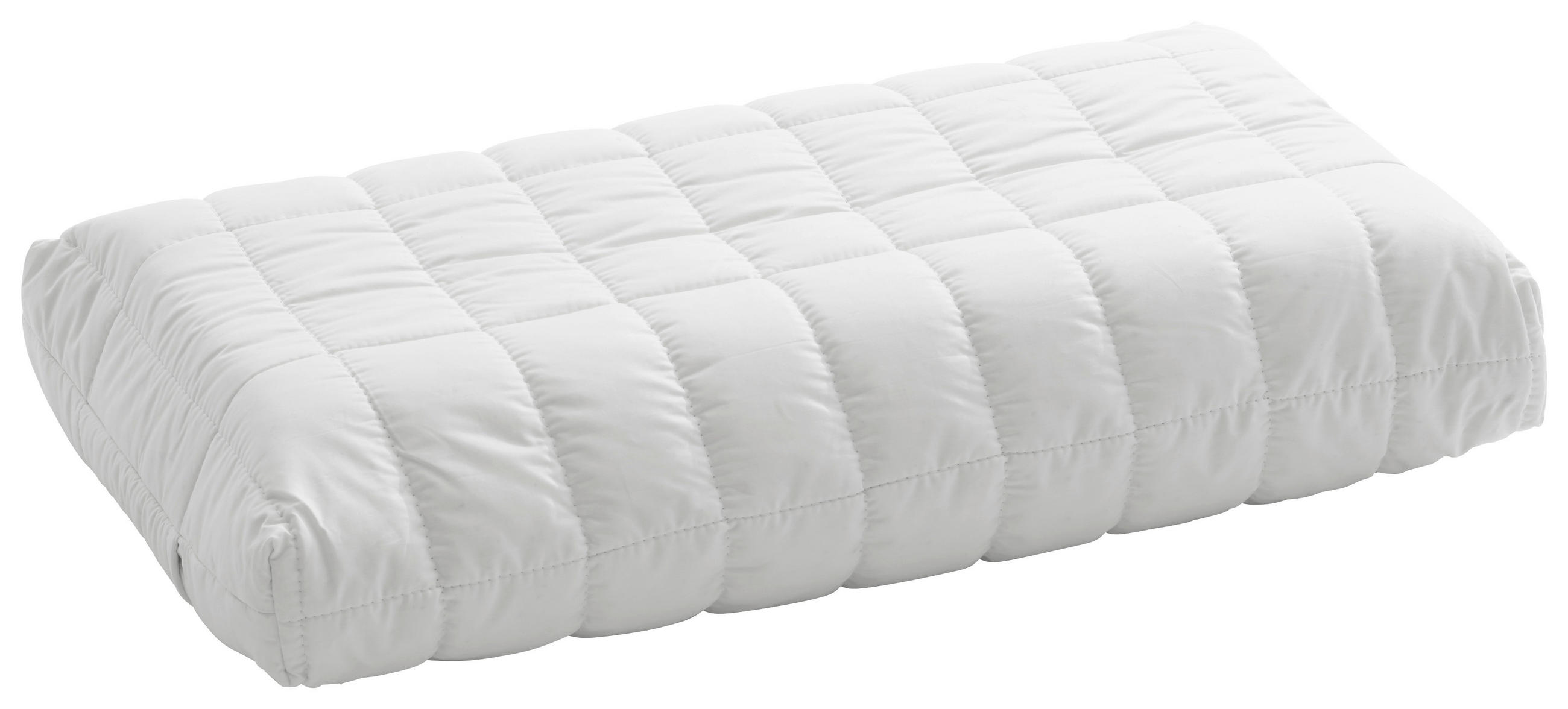 NACKENSTÜTZKISSEN 50/70 cm Organic Goose  - Weiss, Basics, Textil (50/70cm) - Billerbeck