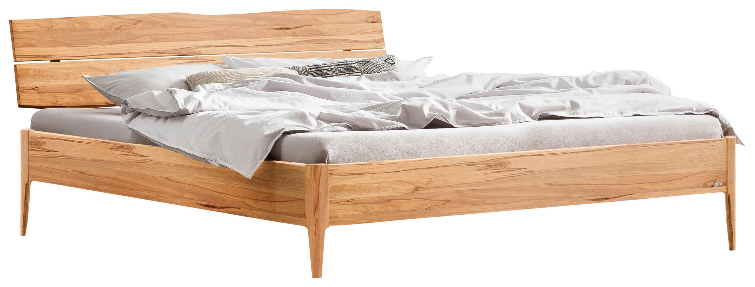 BETT 140/200 cm  in Buchefarben  - Buchefarben, Design, Holz (140/200cm) - Hasena