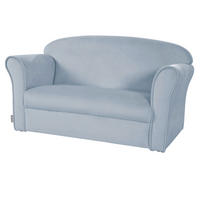 KINDERSOFA - Hellblau, Basics, Textil (78/43/39cm) - Roba