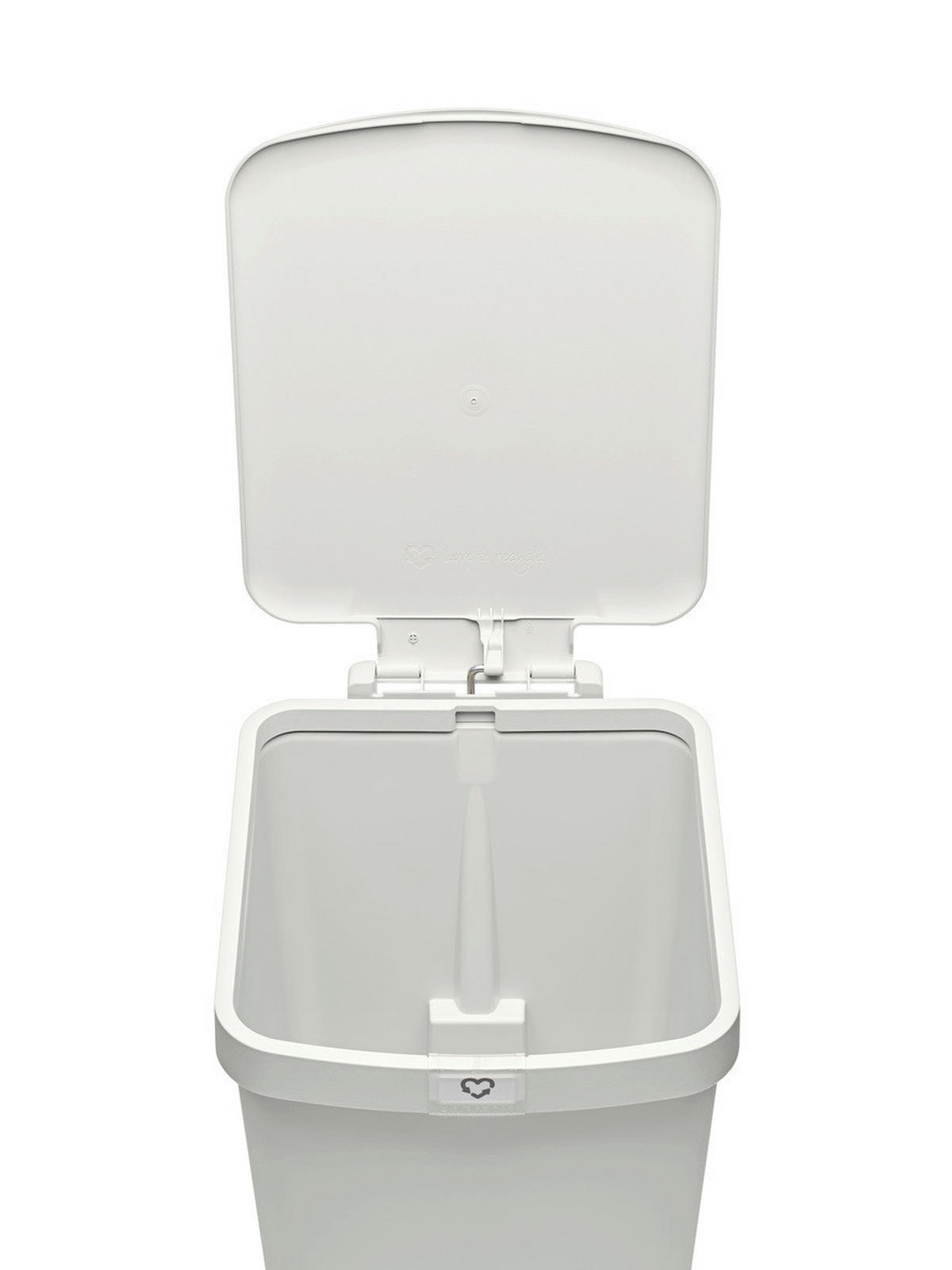 KOŠ ZA SMETI - svetlo siva, Basics, umetna masa (28/40.9/35.2cm) - Brabantia