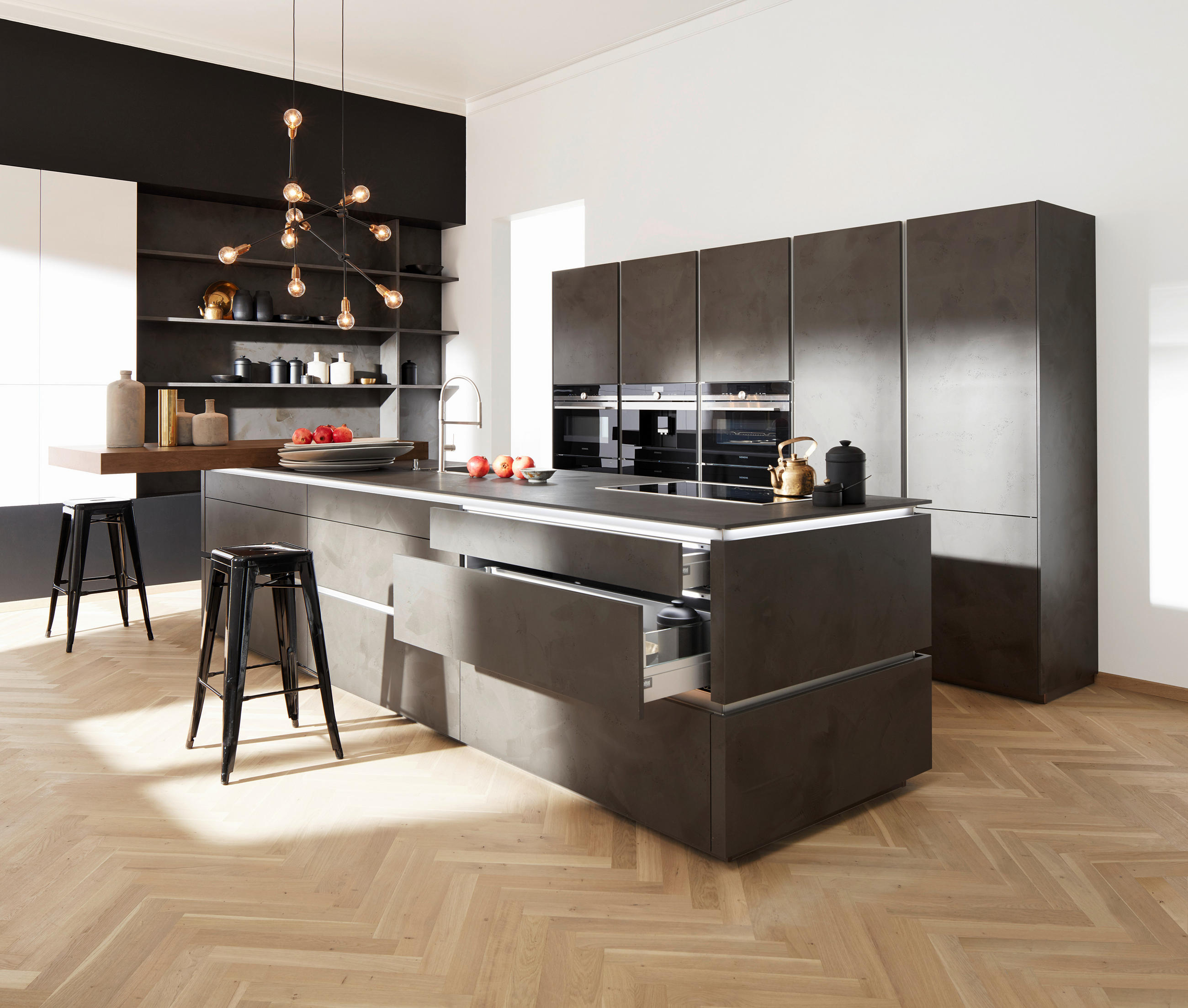 EINBAUKÜCHE   - Design, Holzwerkstoff - Dieter Knoll