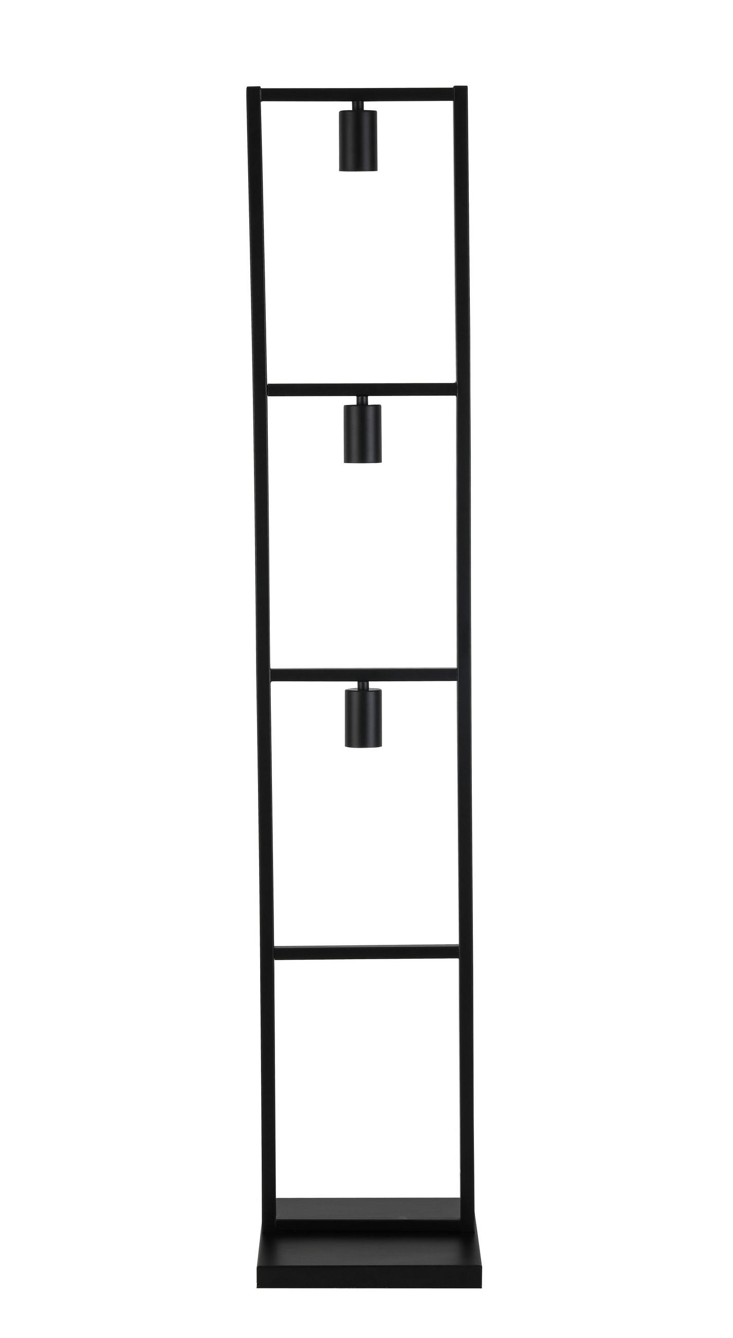 LAMPADAR - negru, Konventionell, plastic/metal (25/25/132cm) - Marama