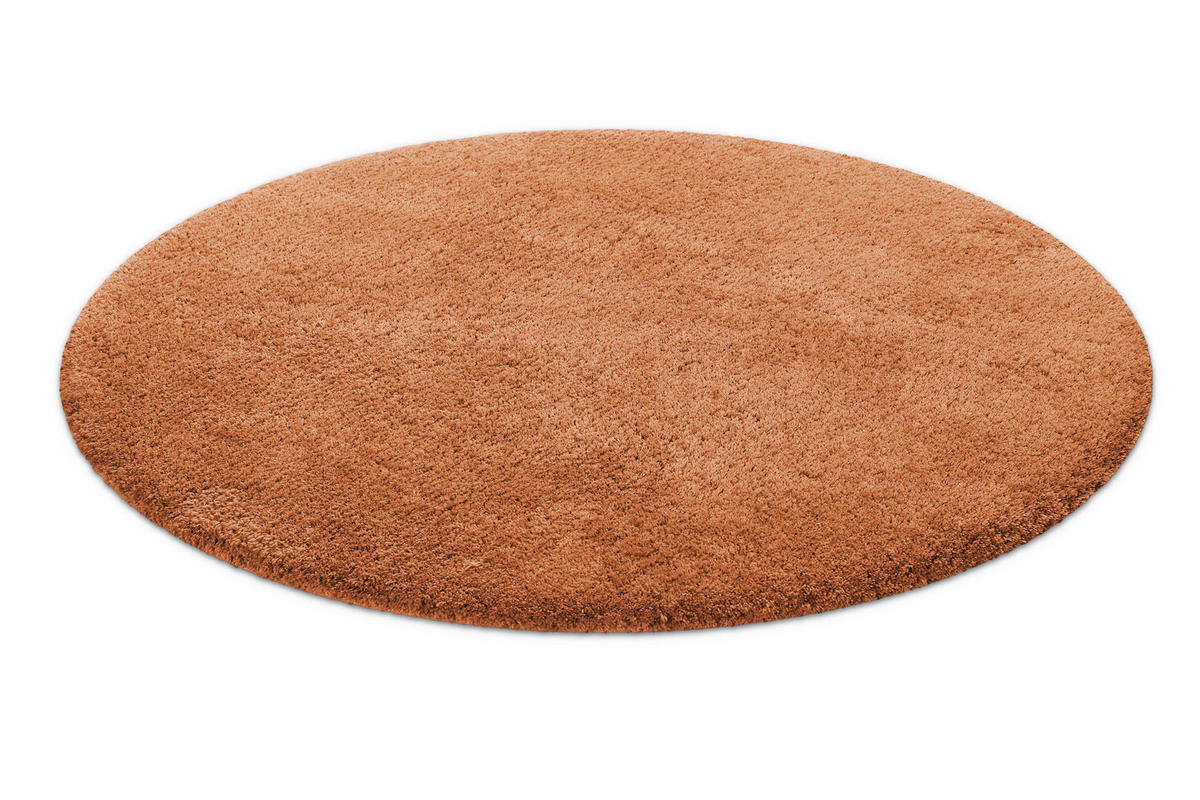 BADTEPPICH Terracotta 90 cm  - Terracotta, Basics, Kunststoff/Textil (90cm) - WECON HOME BASIC