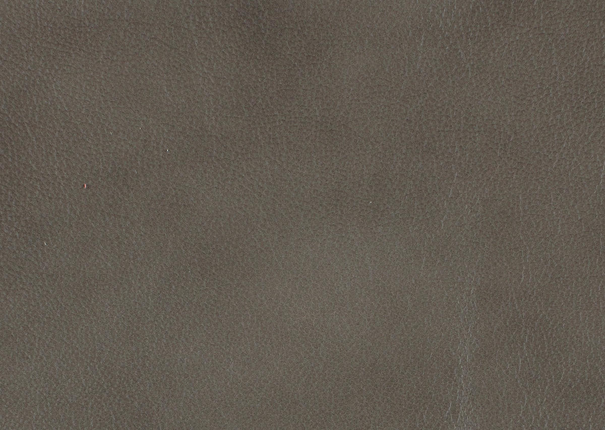ECKSOFA  Echtleder Graubraun  - Graubraun/Schwarz, Design, Leder/Metall (169/307cm) - Beldomo Premium