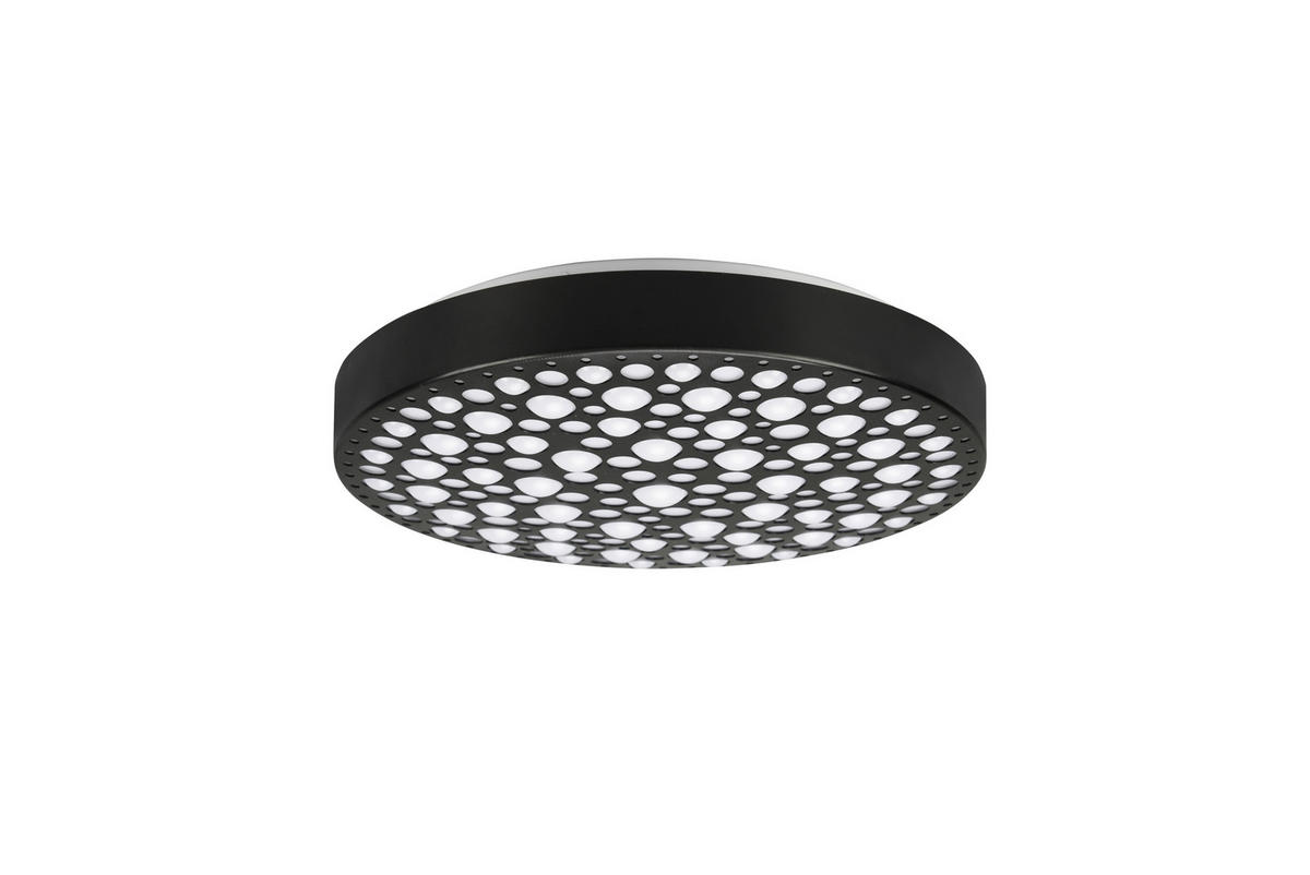 LED-TAKLAMPA Chizu 40,5/9 cm  - svart, Basics, plast (40,5/9cm)