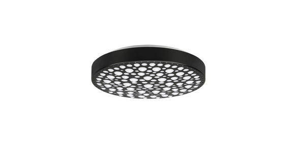 LED-DECKENLEUCHTE 40,5/9 cm - Schwarz, Basics, Kunststoff (40,5/9cm) - Novel