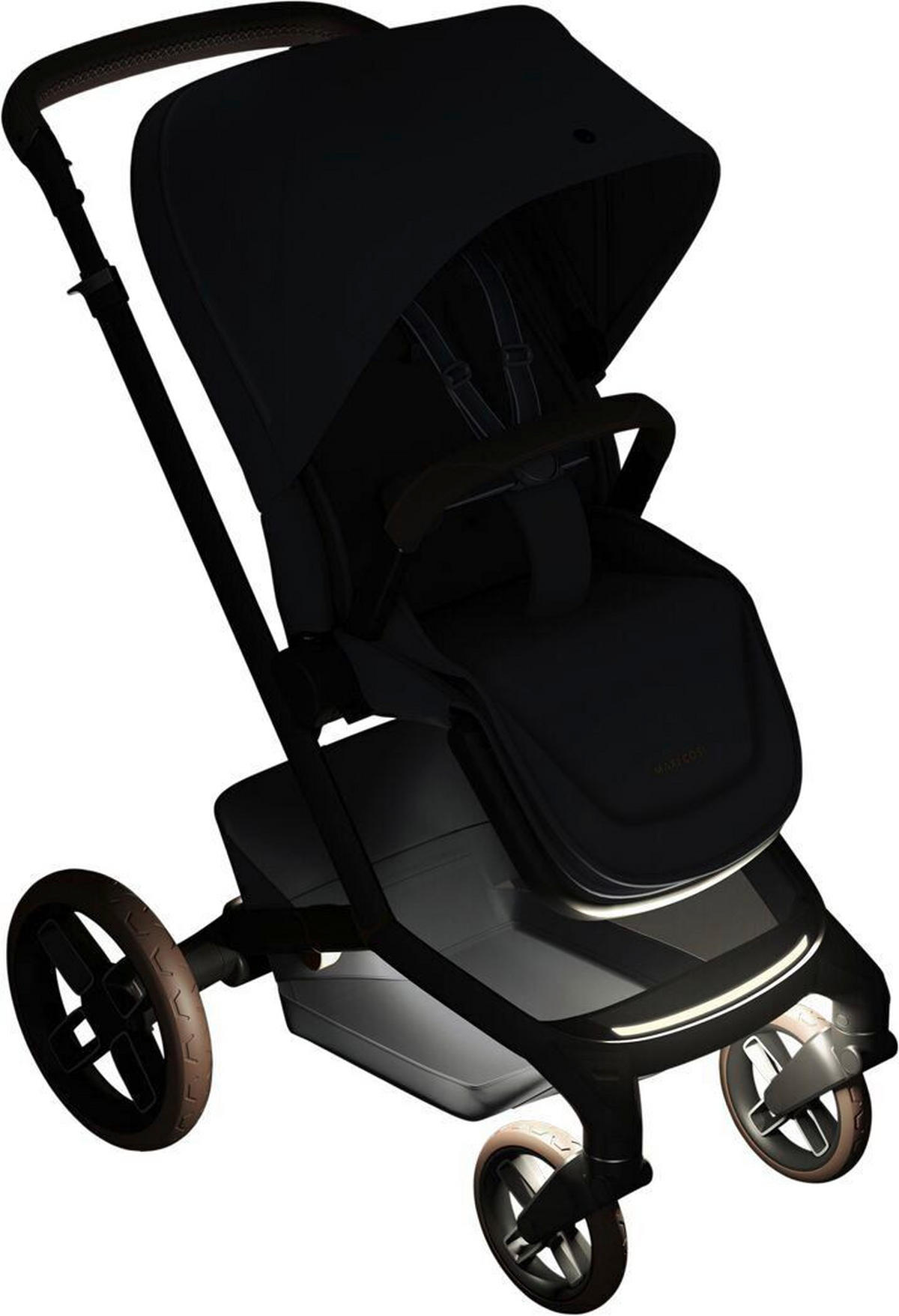 KINDERWAGEN  Fame  Moon Graphite  - Grau, Basics, Textil (61.5/98-110/86,5-95,5cm) - Maxi-Cosi