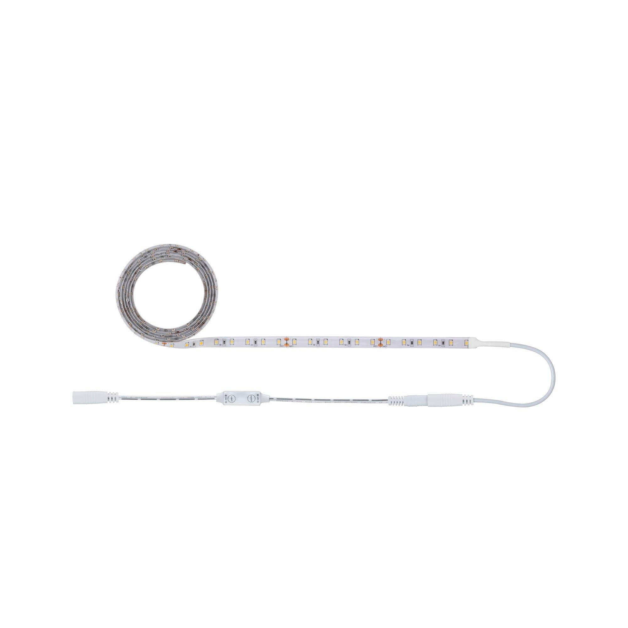 LED-STRIP 78955 150 cm   - Weiß, Basics, Kunststoff (150cm) - Paulmann