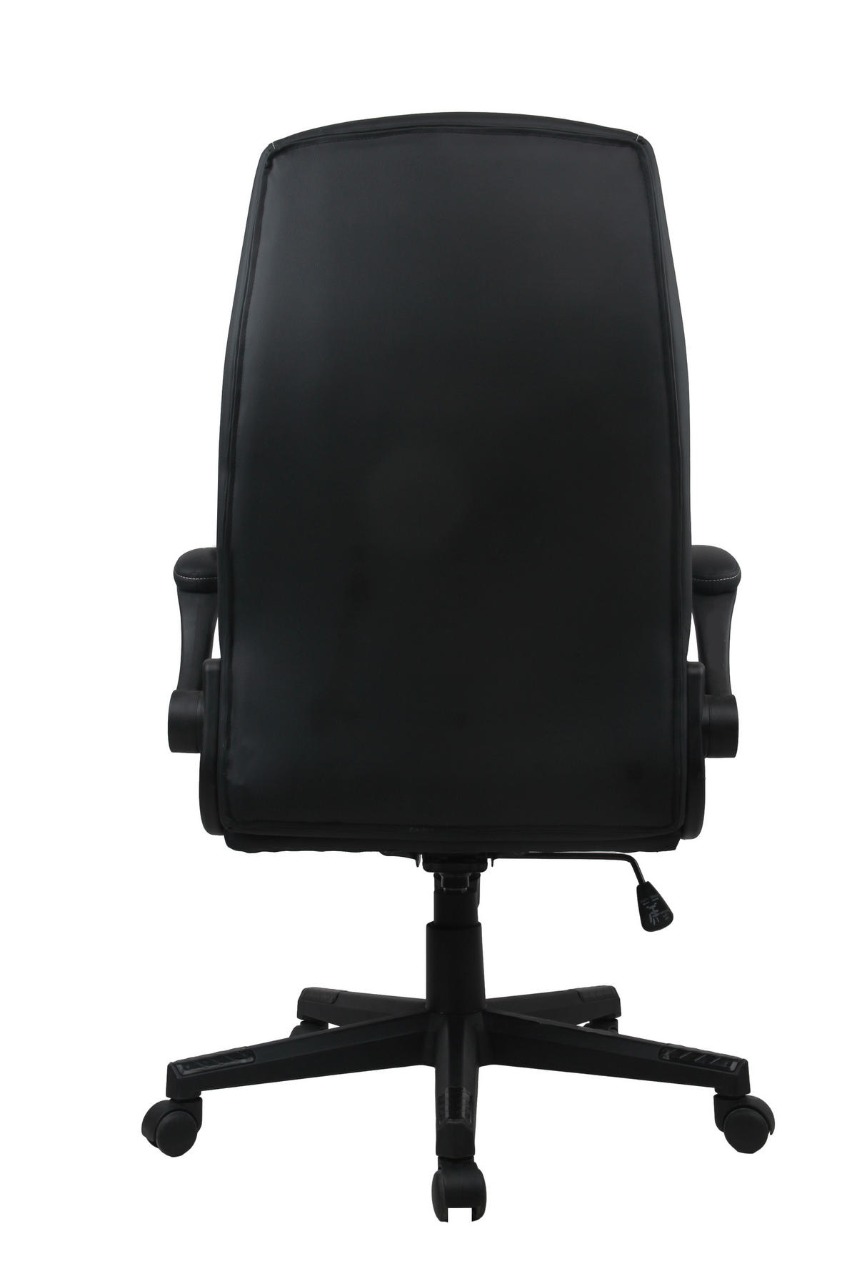 VRTLJIVI STOL kovina, umetna masa, tekstil črna  - črna/siva, Moderno, kovina/umetna masa (66/118cm) - MID.YOU