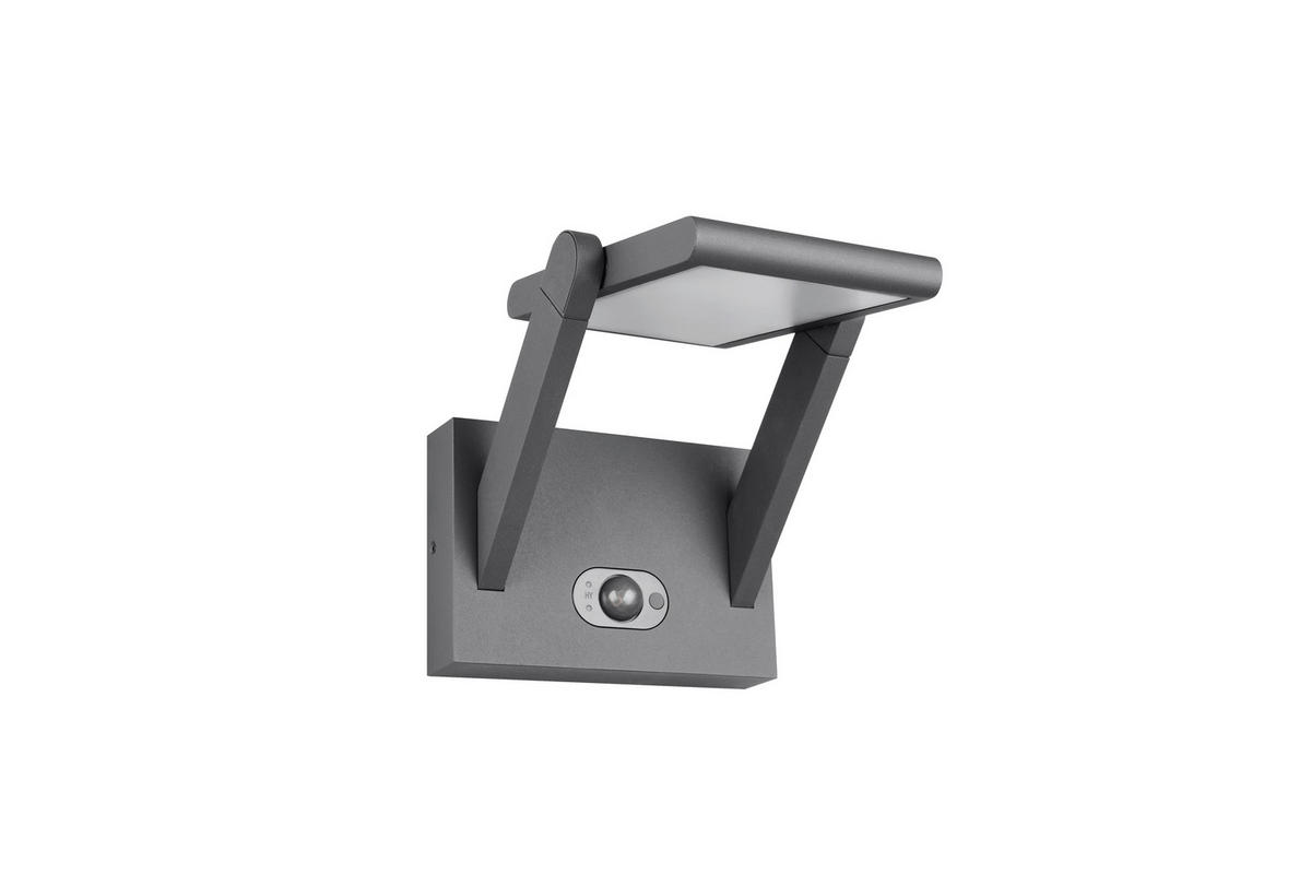 AUSSENWANDLEUCHTE - Anthrazit, Design, Metall (23,5/18/21cm) - Trio Leuchten