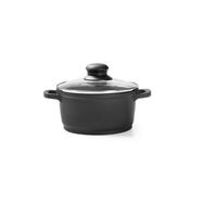 GRYTA Turin 1,05 l  - klar/stålfärgad, Klassisk, metall/glas (16/8,5cm) - Homeware Profession.