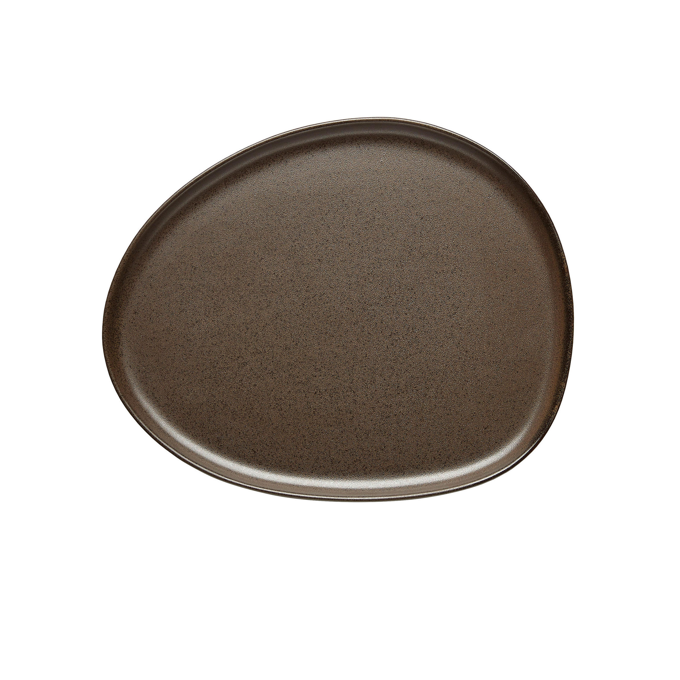 SPEISETELLER RAW 24 cm  - Braun, Basics, Keramik (24cm) - Aida