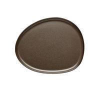 SPEISETELLER RAW 24 cm  - Braun, Basics, Keramik (24cm) - Aida