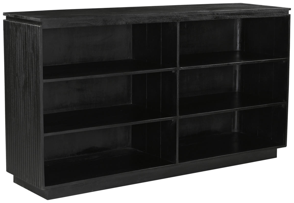 KÜCHENINSEL   in Schwarz  - Schwarz, Design, Holz (180/100/50cm) - Livetastic