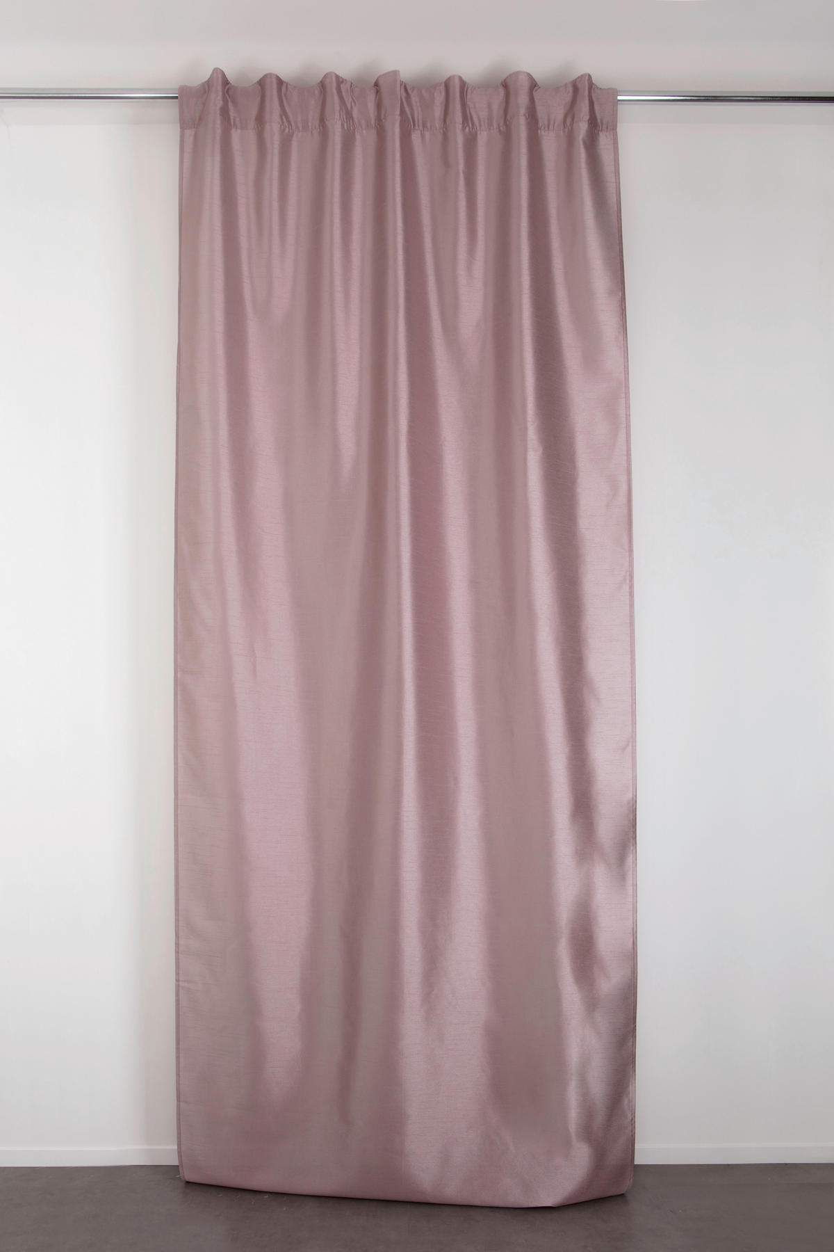 FERTIGVORHANG  blickdicht   138/300 cm  - Altrosa, Basics, Textil (138/300cm)