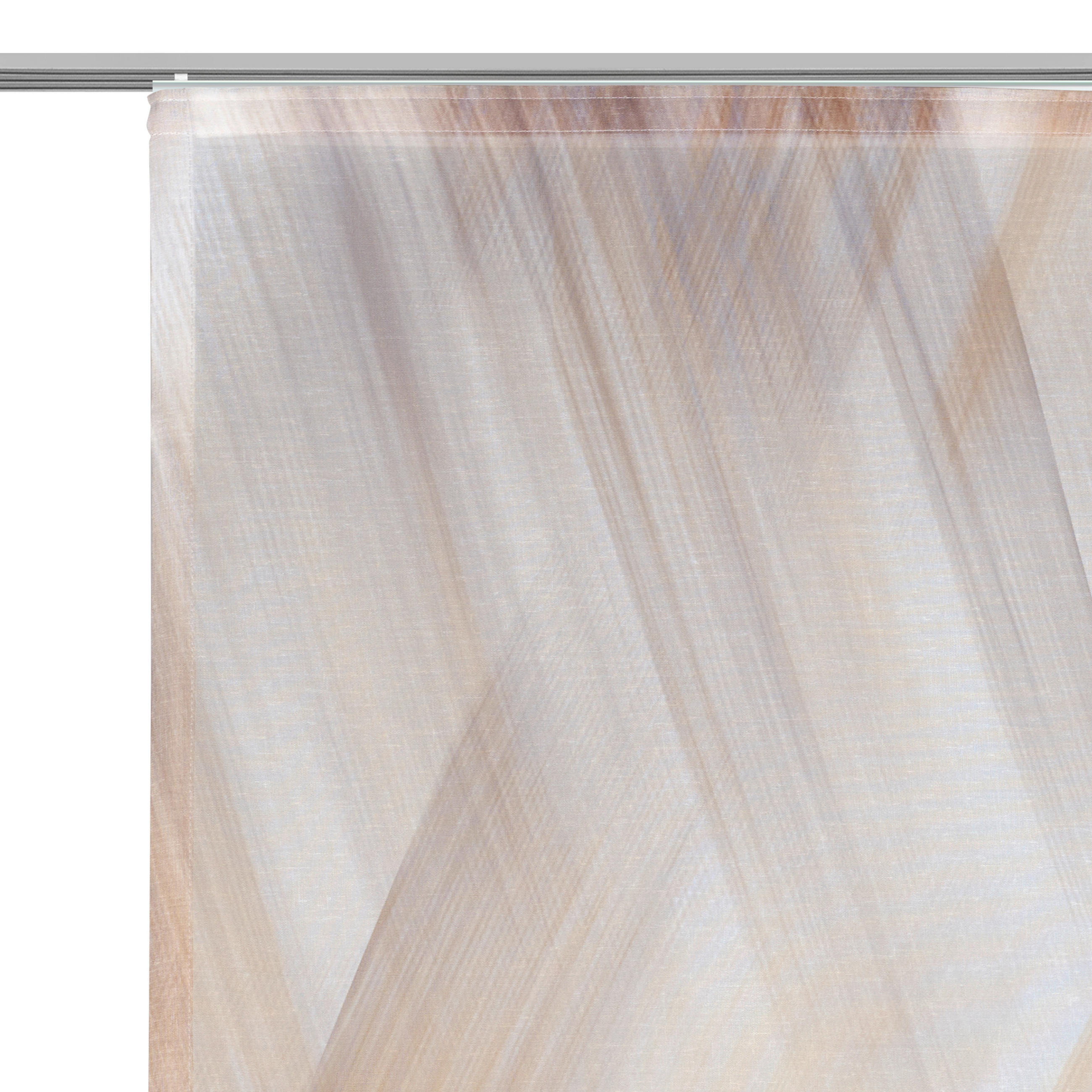 FLÄCHENVORHANG    60/245 cm   - Currygelb, Design, Textil (60/245cm) - Novel