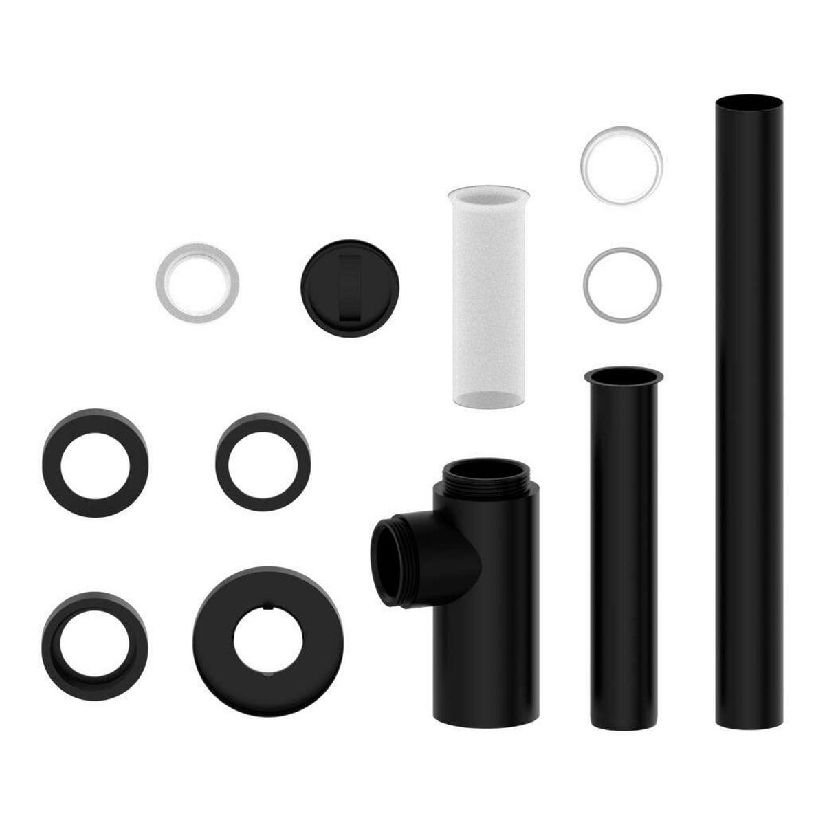 SIPHON 37/5,5/32,5 cm  - Schwarz, Basics, Metall (37/5,5/32,5cm) - Schütte