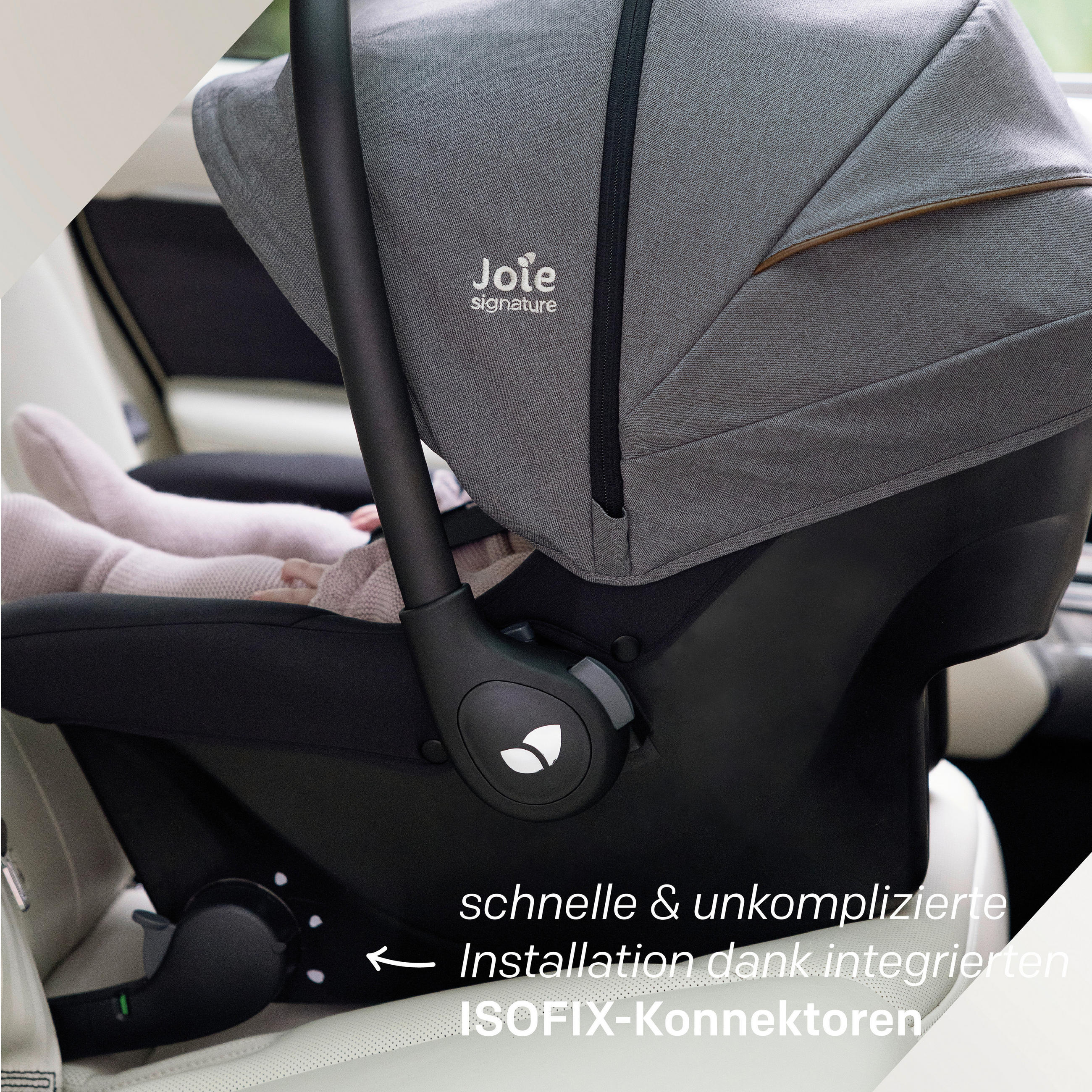 BABYSCHALE Sprint  - Schwarz/Grau, Basics, Kunststoff/Textil (34/57/65cm) - JOIE SIGNATURE