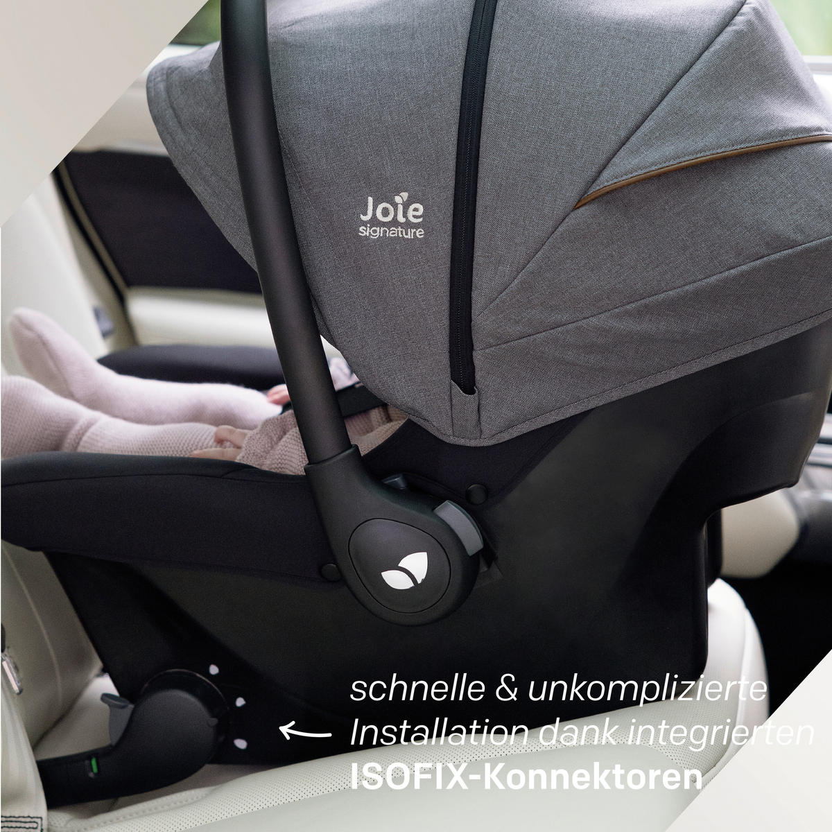 BABYSCHALE Sprint  - Schwarz, Basics, Kunststoff/Textil (34/57/65cm) - JOIE SIGNATURE