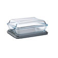 BRATFORM  - Klar/Dunkelgrau, Basics, Glas/Kunststoff - Homeware Profession.