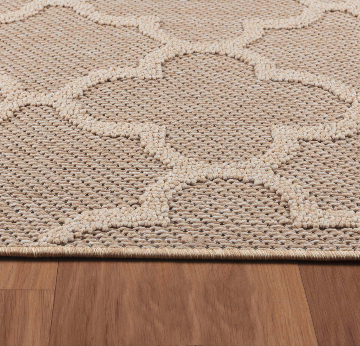 OUTDOORTEPPICH 120/170 cm Patara Beige  - Beige, Design, Textil (120/170cm) - Novel
