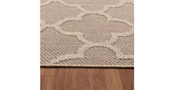 OUTDOORTEPPICH 80/150 cm Patara Beige - Beige, Design, Textil (80/150cm) - Novel