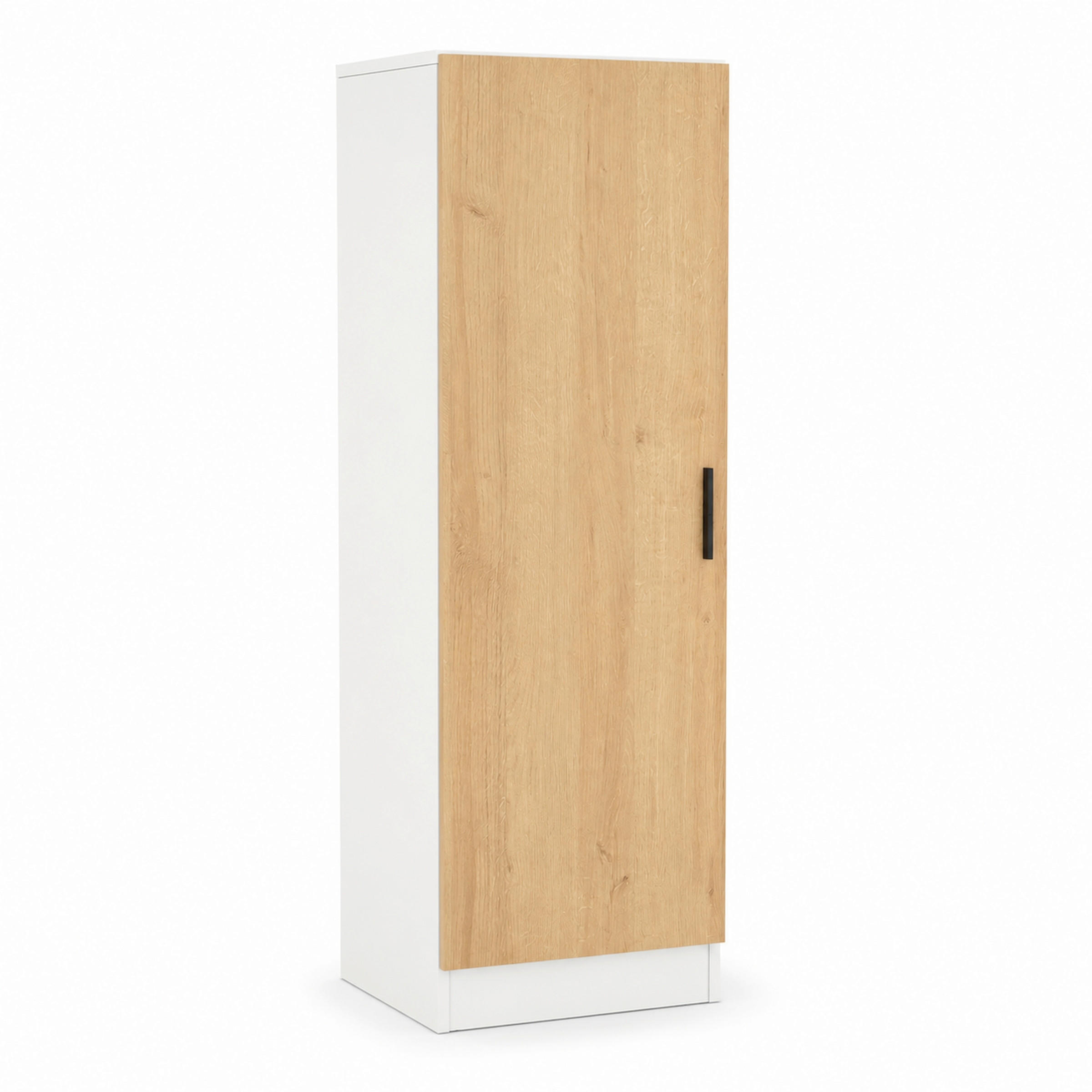 AKTENSCHRANK Weiß, Honigeiche  - Honigeiche/Weiß, MODERN, Holzwerkstoff (38/114/32cm) - MID.YOU