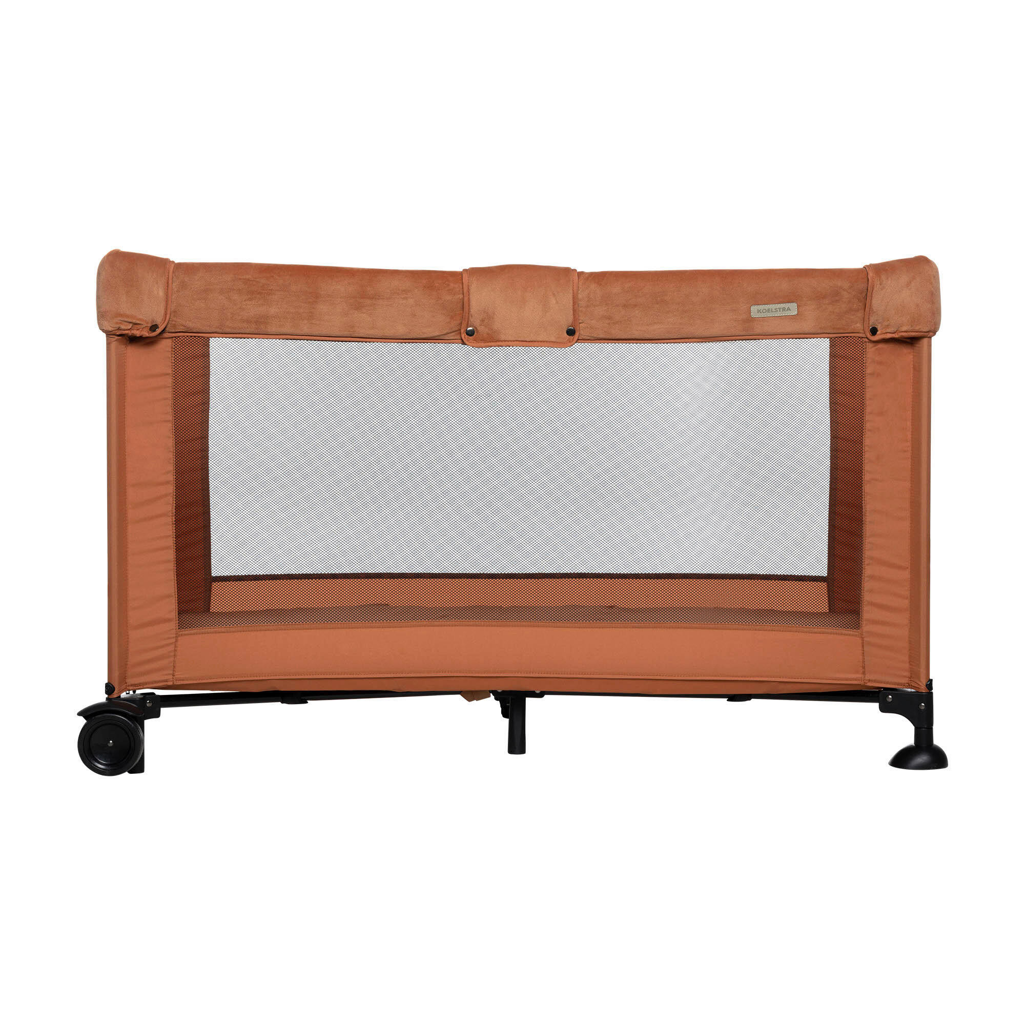 PRENOSNA POSTELJICA KOELSTRA 126/65/75 cm barve bakra  - barve bakra, Basics, kovina/umetna masa (126/65/75cm)