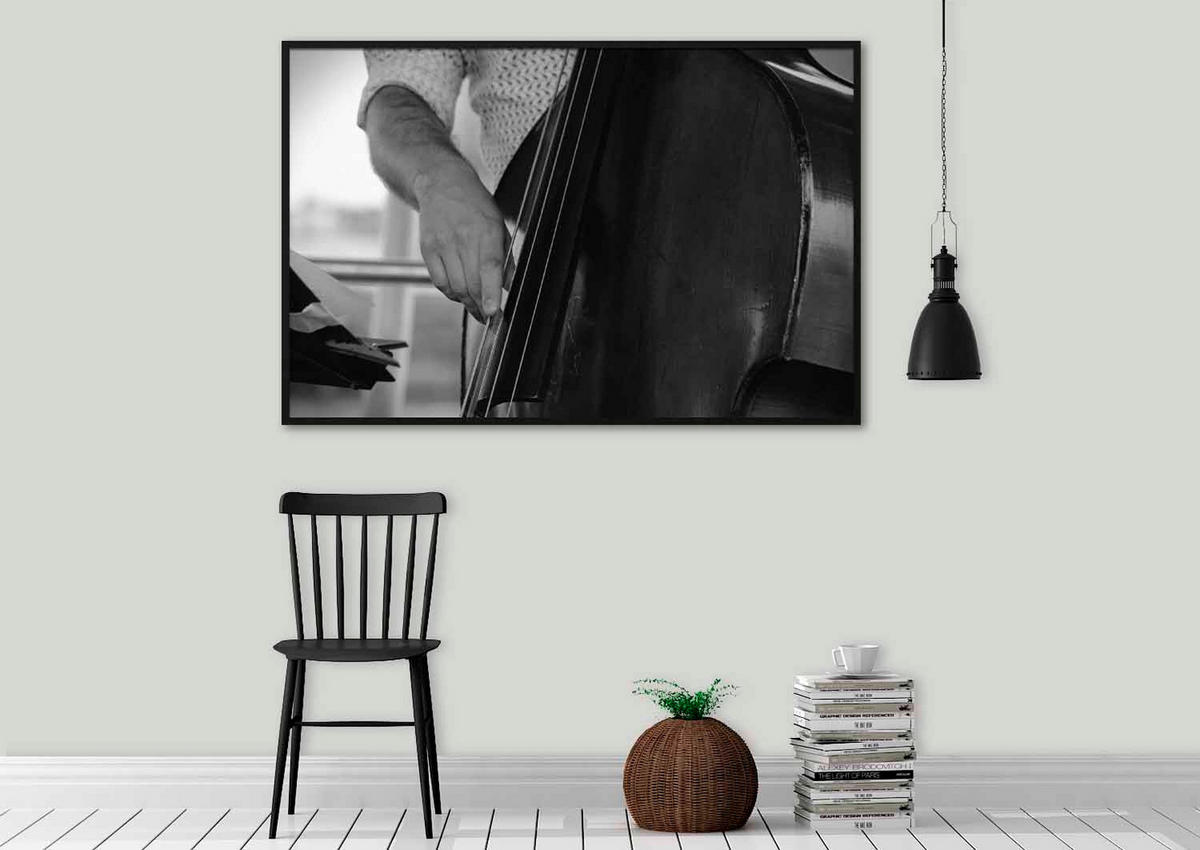 BILD 148/98 cm  - Schwarz, Design, Holz/Kunststoff (148/98cm)