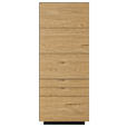 KOMMODE 56/141/40 cm  - Wildeiche/Anthrazit, Natur, Holz/Holzwerkstoff (56/141/40cm) - Dieter Knoll