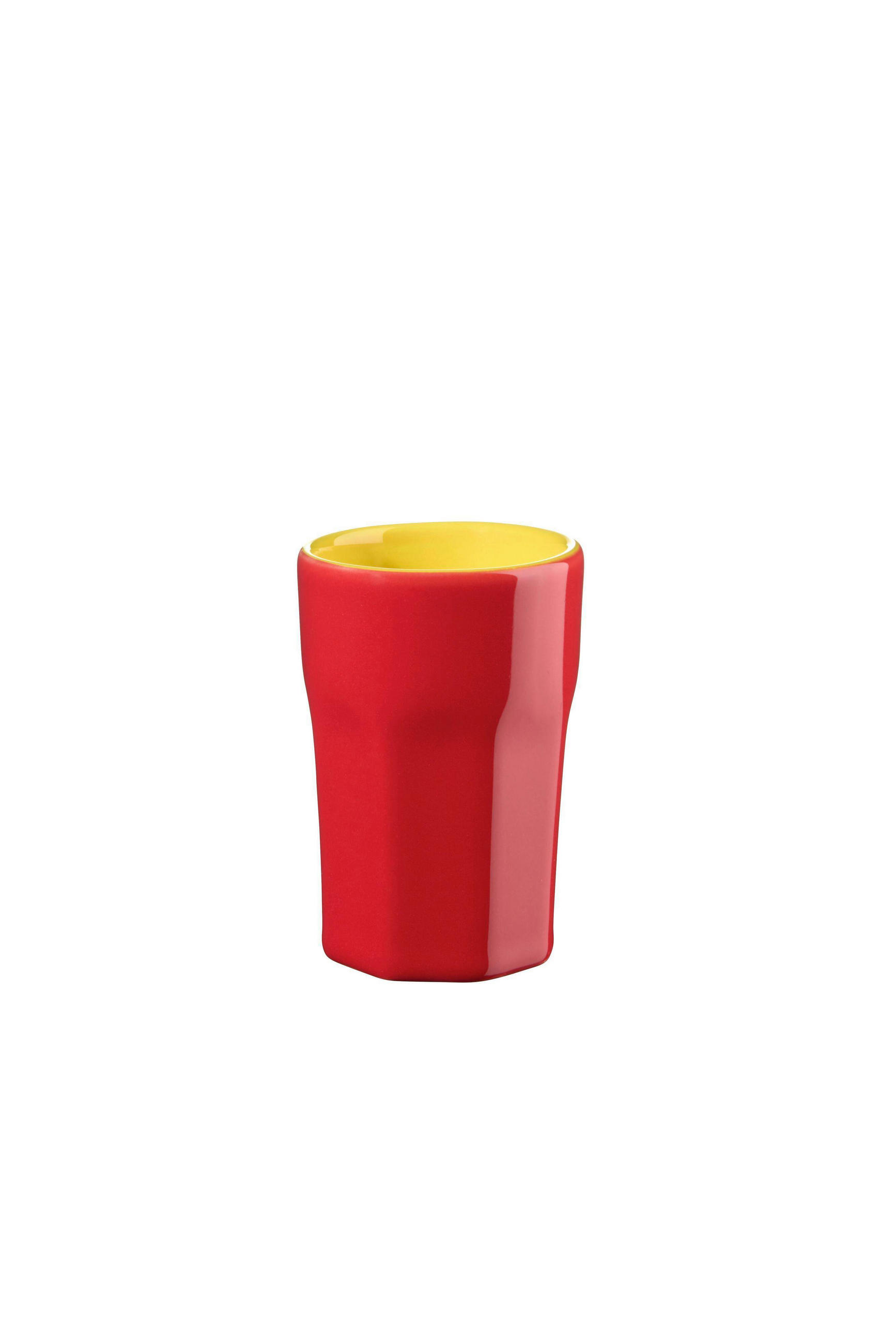 ŠOLJA  tiamo  10 ml      - tamnonarandžasta, Osnovno, keramika (5,5/8cm) - ASA