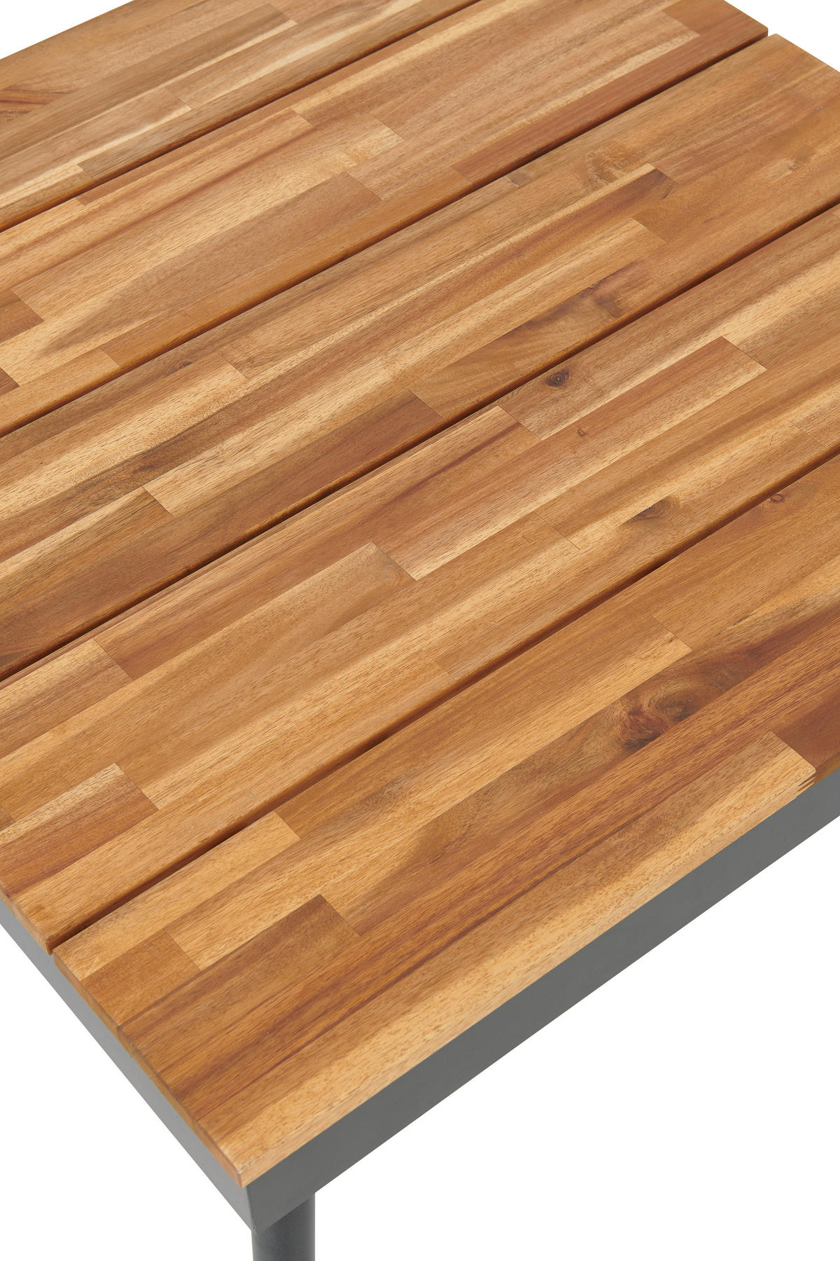 LOUNGEGARNITUR 247/247 cm Akazie Hartholz Aluminium  - Alufarben/Grau, MODERN, Holz/Textil (247/247cm) - Ambia Garden