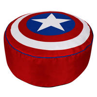 KINDERHOCKER Leinwand Rot  - Rot, Basics, Textil (30/60/60cm) - Marvel