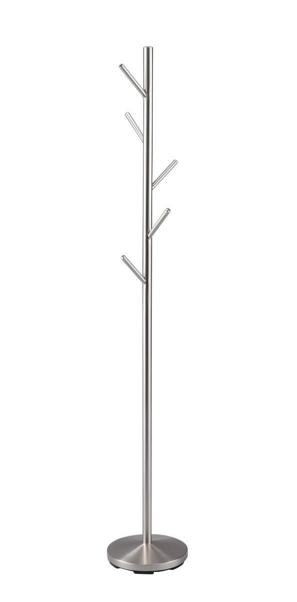 KLEIDERSTÄNDER in Edelstahlfarben 28,5/170/28,5 cm   - Edelstahlfarben, Design, Metall (28,5/170/28,5cm) - Carryhome