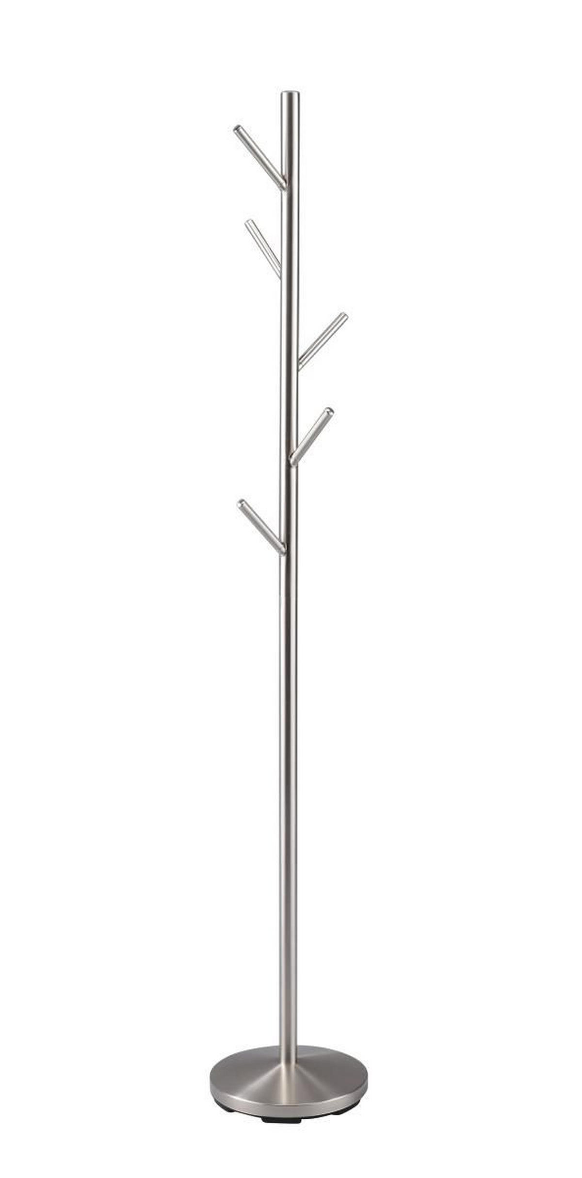KLEIDERSTÄNDER in Edelstahlfarben 28,5/170/28,5 cm   - Edelstahlfarben, Design, Metall (28,5/170/28,5cm) - Carryhome