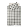 BETTWÄSCHE Flanell 140/200 cm  - Dunkelgrau/Hellrosa, Basics, Textil (140/200cm) - Fleuresse