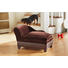HUNDESOFA - Dunkelbraun, KONVENTIONELL, Kunststoff/Textil (55/35,6/33cm)