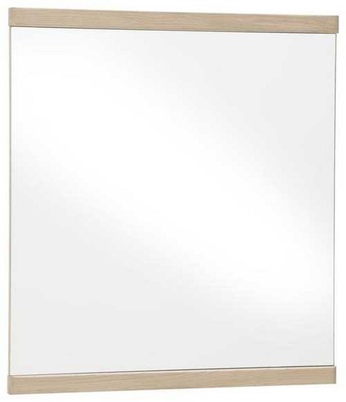 WANDSPIEGEL 75/82/3 cm  - Eichefarben, Natur, Glas/Holz (75/82/3cm) - Linea Natura