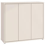 SCHUHSCHRANK Alice Springs  in 109,2/99,1/34,9 cm  - Sandfarben/Grau, MODERN, Holzwerkstoff/Kunststoff (109,2/99,1/34,9cm) - Xora