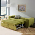 SCHLAFSOFA in Orange  - Chromfarben/Orange, Design, Holz/Textil (199/92/97cm) - Hom`in