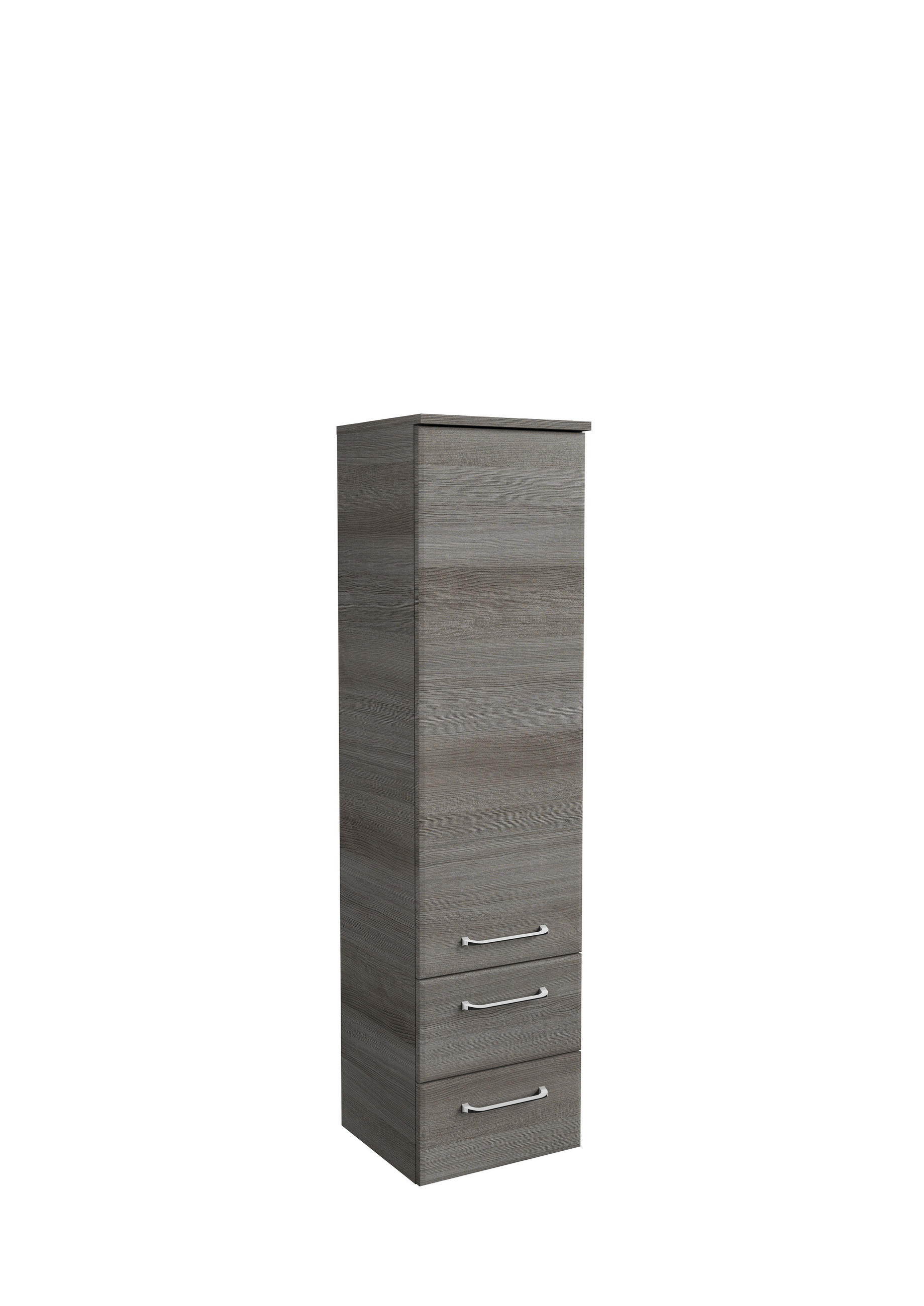 MIDISZEKRÉNY 35/136,1/33 cm  - grafitszürke/króm, faalapú anyag/Üveg (35/136,1/33cm) - Xora