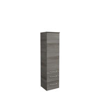 MIDISZEKRÉNY 35/136,1/33 cm  - grafitszürke/króm, faalapú anyag/Üveg (35/136,1/33cm) - Xora
