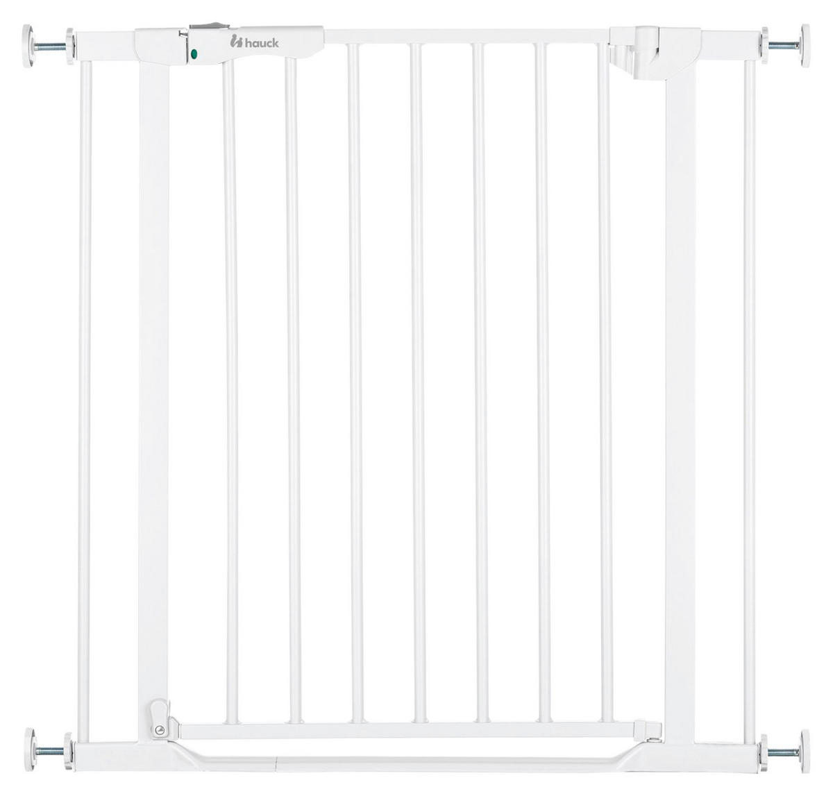 TÜRSCHUTZGITTER 75/77 cm  - Weiß, Basics, Kunststoff/Metall (75/77cm) - Hauck